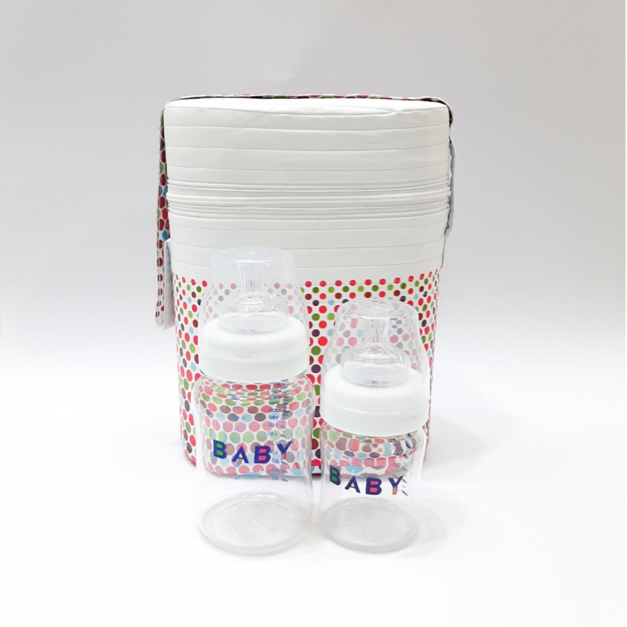 Imported Feeder With Cover polka dotted