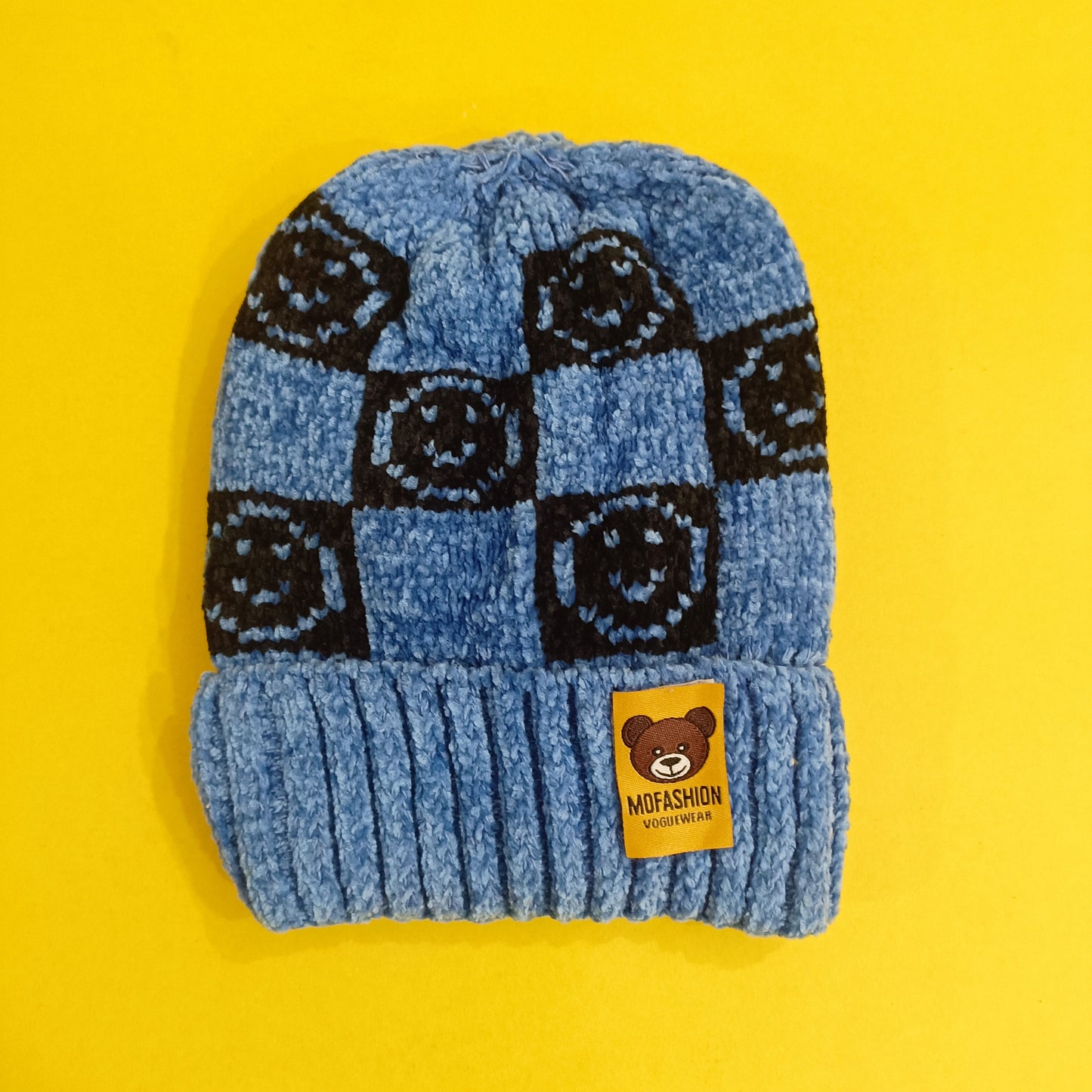 Imported Woolen Cap Smile Face