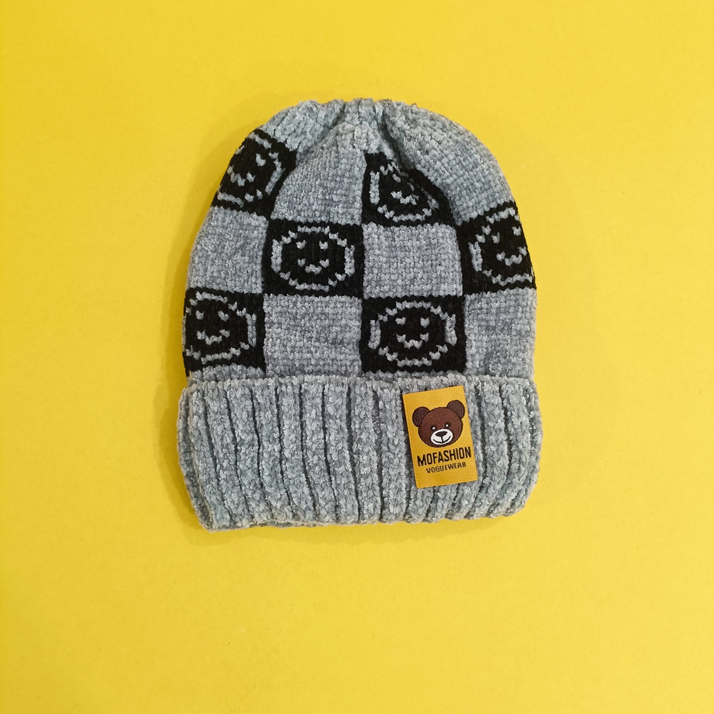 Imported Woolen Cap Smile Face