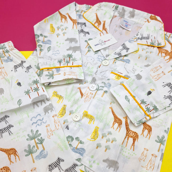 Baby Night Suits Jungle Theme