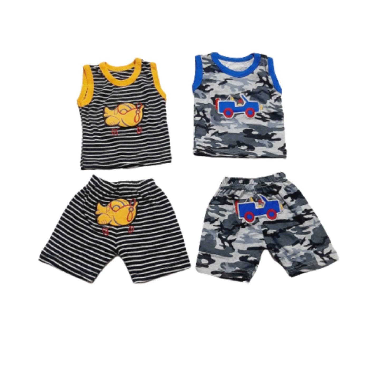 Pack Of 2 Sando Suits