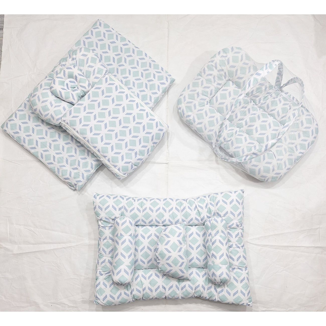 8 Pieces Baby Bedding set geometrical design VOL-9-8