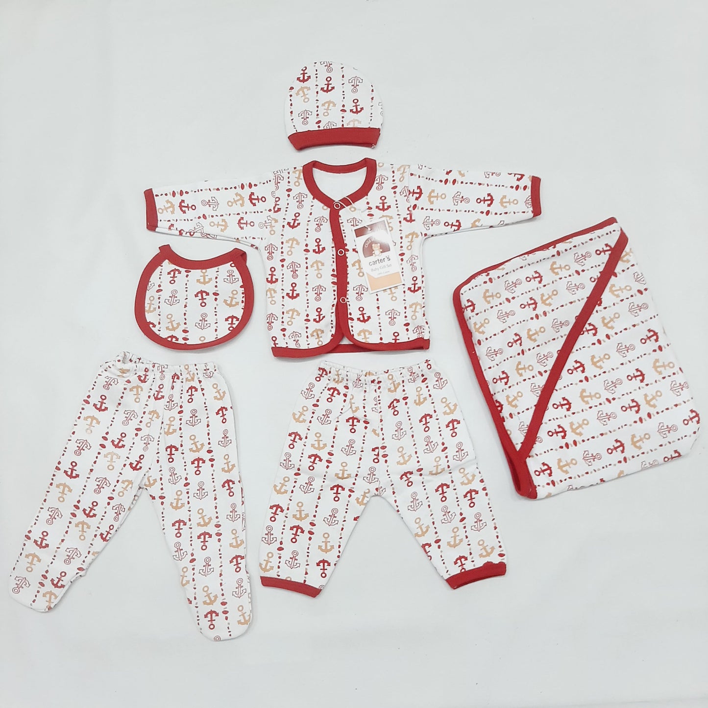 6 Pieces Baby Suit For Winter Anchors