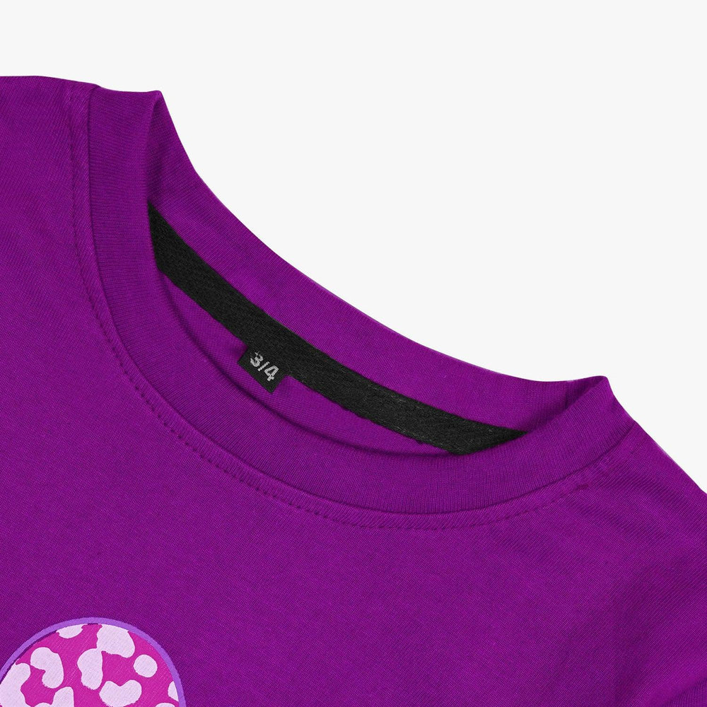 Love summer Tee purple
