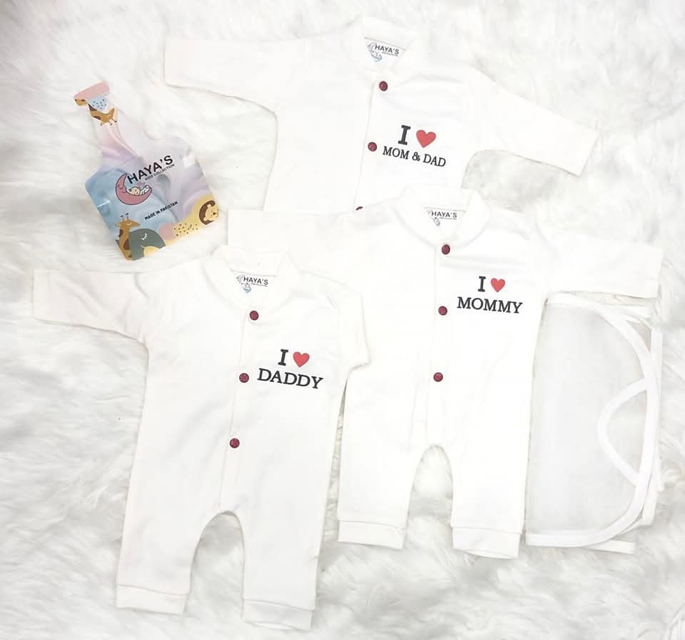 Pack Of 3 Romper white