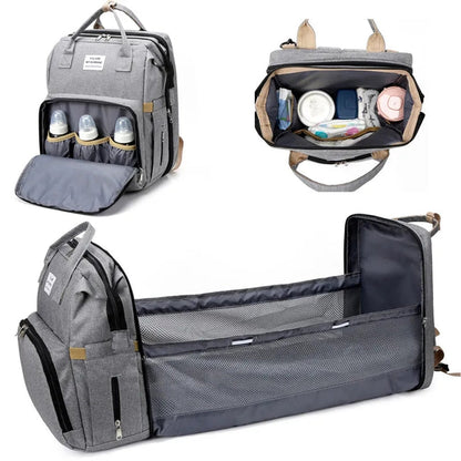 2 In 1 Bag Bed Peach