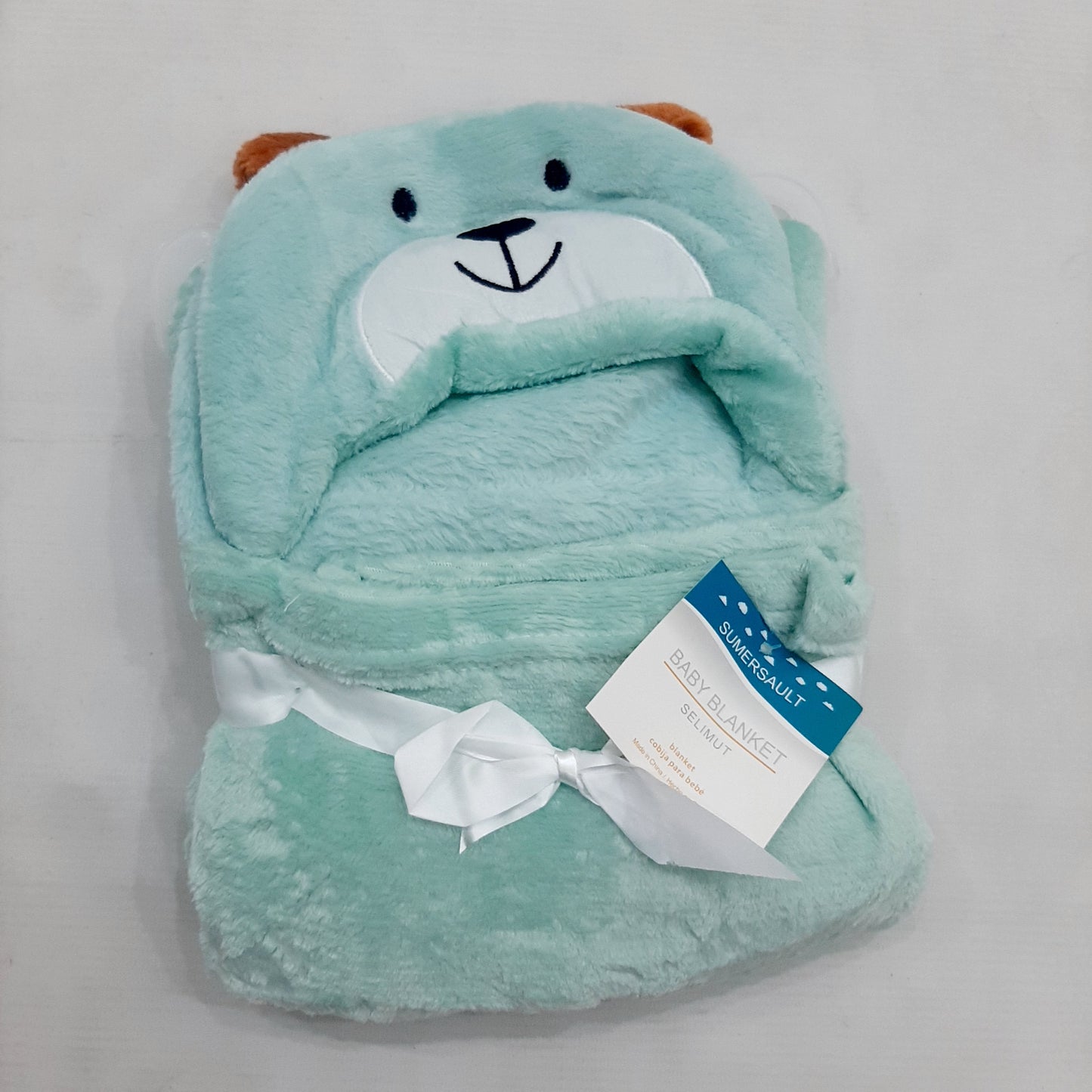 Blanket Shawl green bear