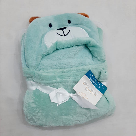 Blanket Shawl green bear