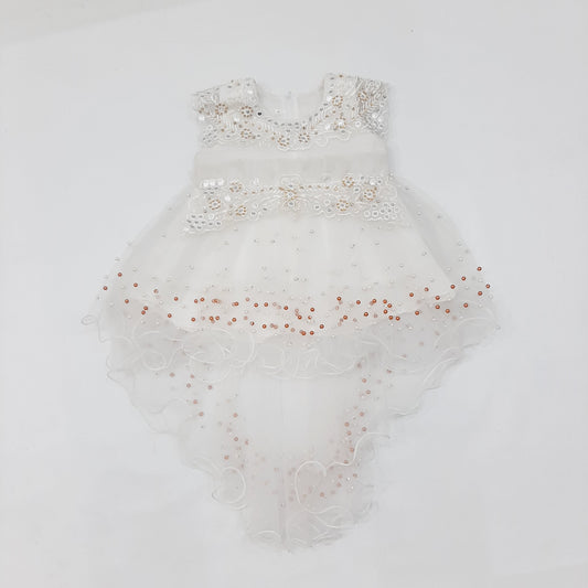 Fancy Princess Frocks White