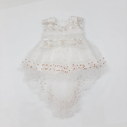 Fancy Princess Frocks White