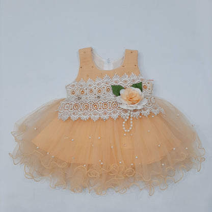 Fancy Princess Frock Orange
