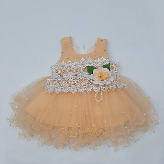 Fancy Princess Frock Orange