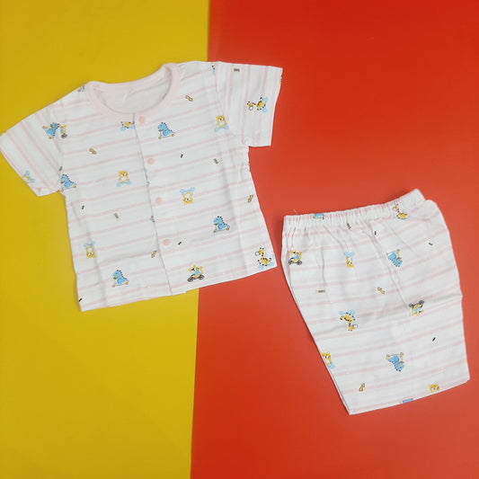 Imported Baba Shirt Shorts Giraffe