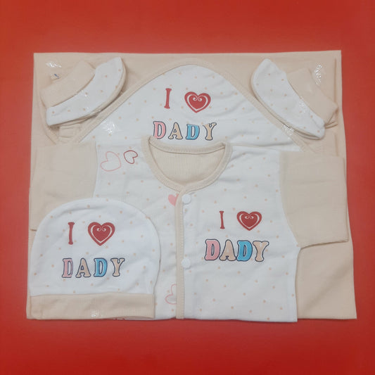 Five Pieces Baby Suit