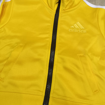 Warm Baby Zipper Track Suit yellow
