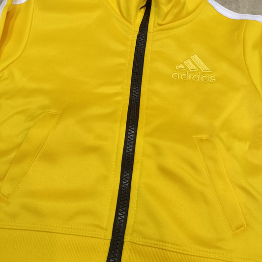 Warm Baby Zipper Track Suit yellow
