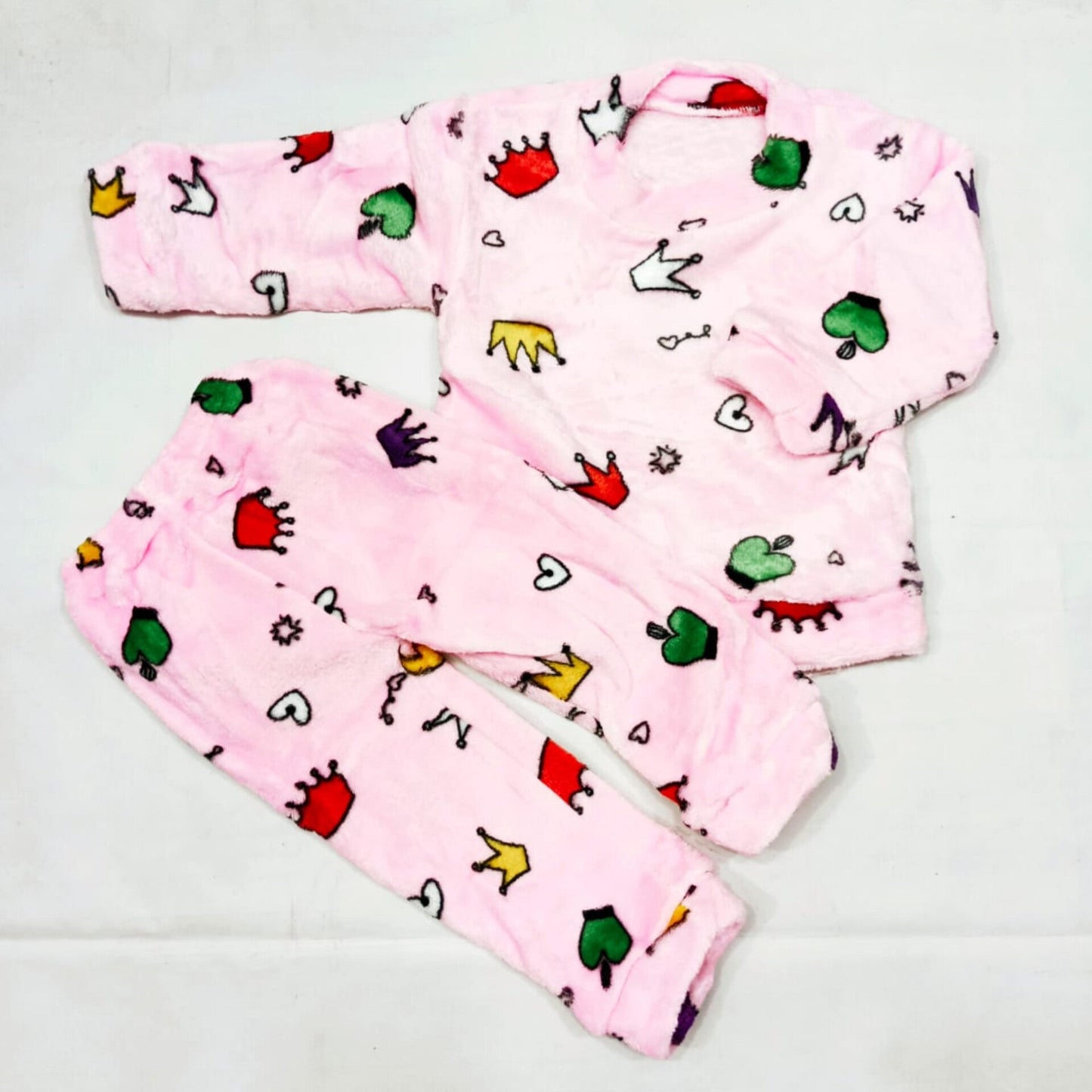 Baby Suits For Winters Pink Crown