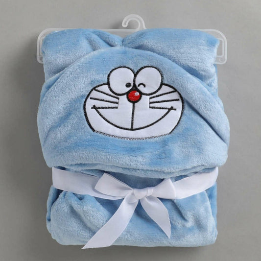 Blanket Shawl Blue Doremon
