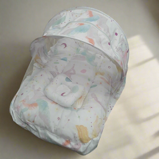Mosquito Net white unicorn