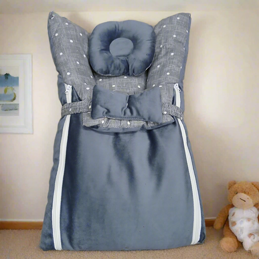 Velvet Carry Nest With Pillow Bow 12-9
