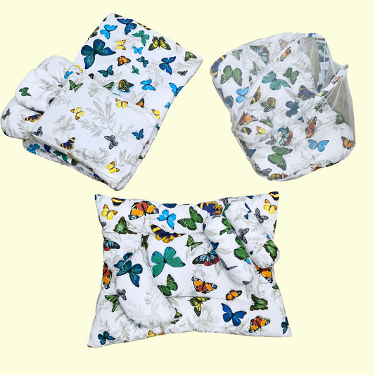 8 Pieces Baby Bedding Multi Color Butterflies VOL-21-8
