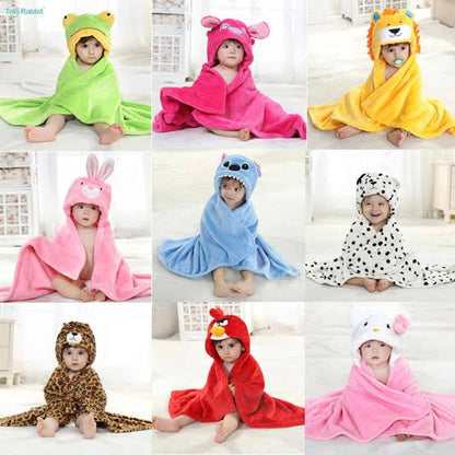 Blanket Shawl pink bear