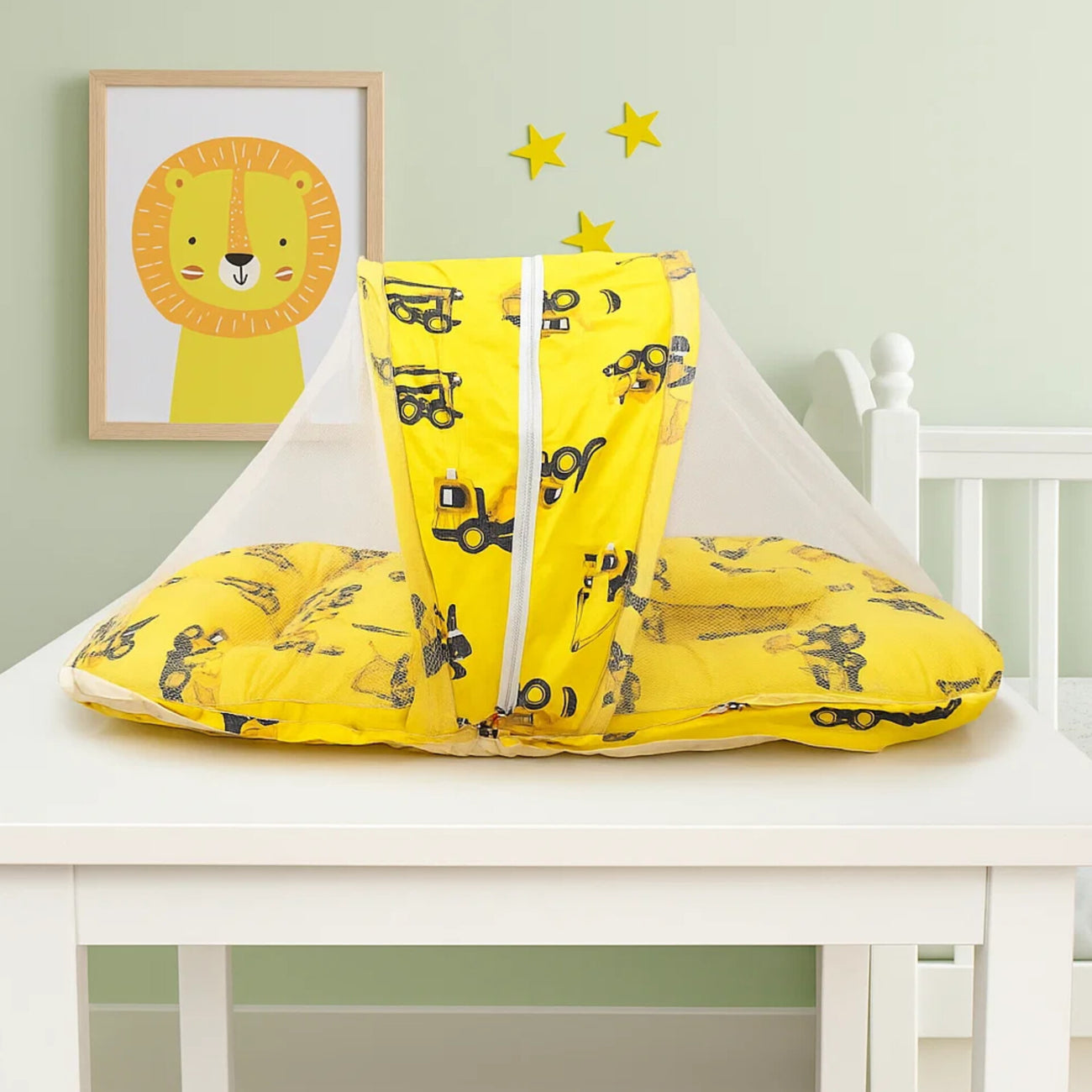 Mosquito Net yellow crane