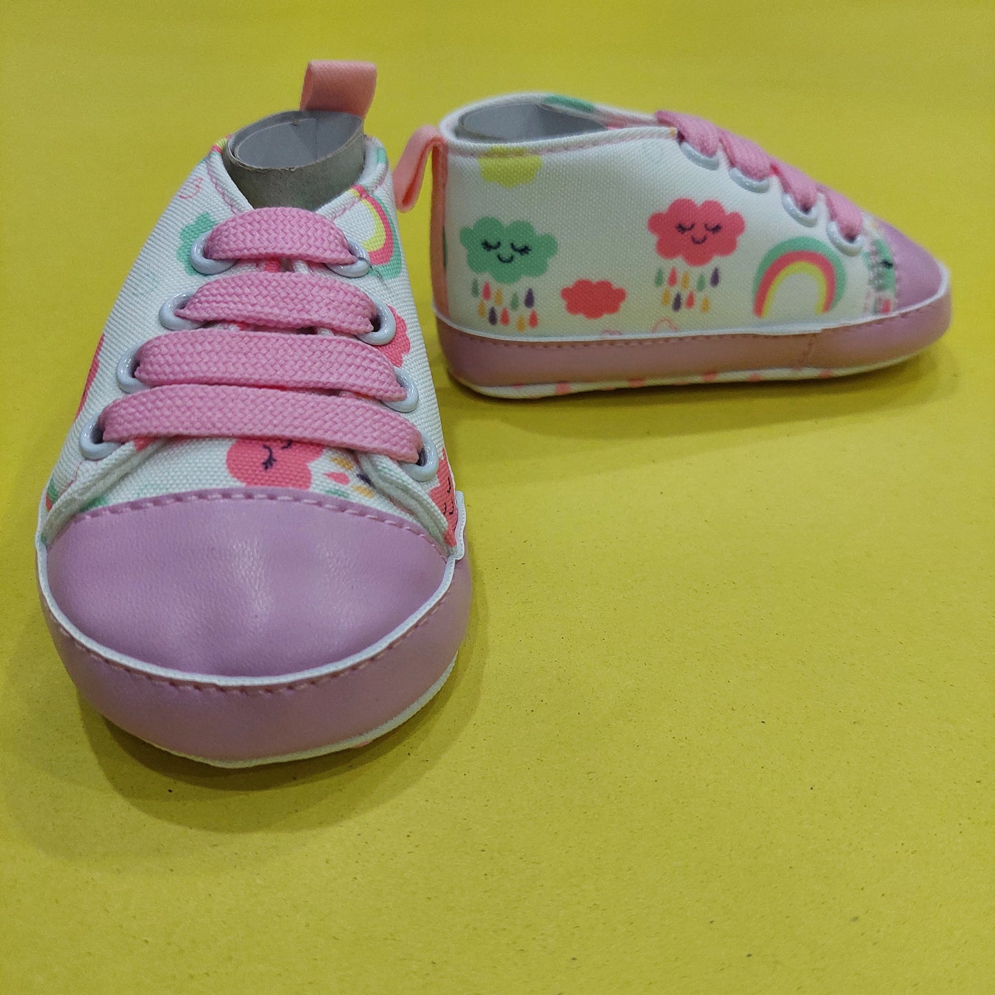 Baby shoes clouds