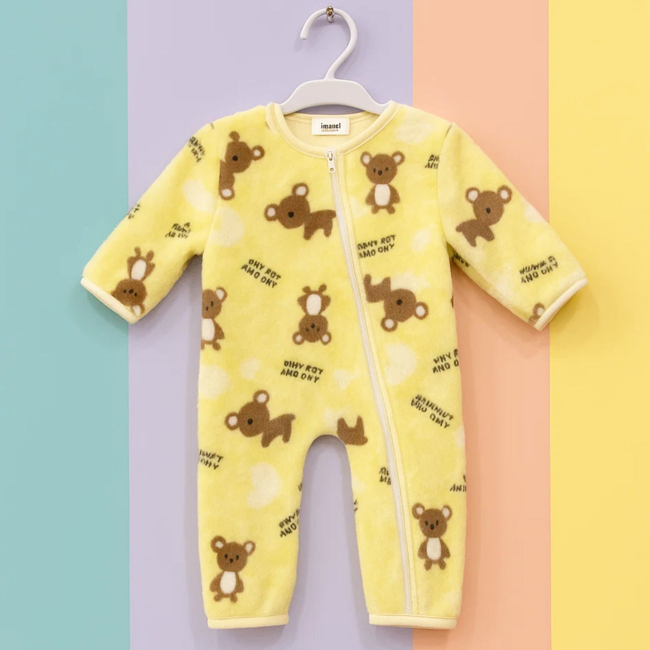 Baby Romper For Winter yellow bear vol 17-9