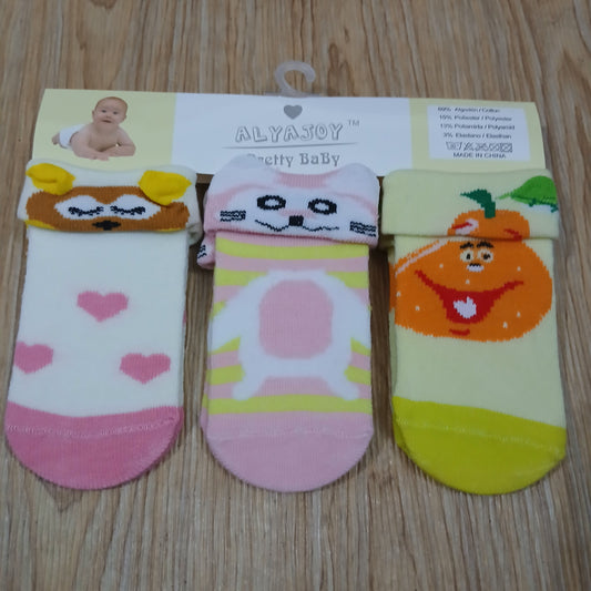 Pack Of 3 Socks vol-6