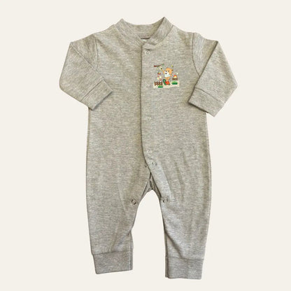 Pack of 3 Sleep Suit Grey unisex
