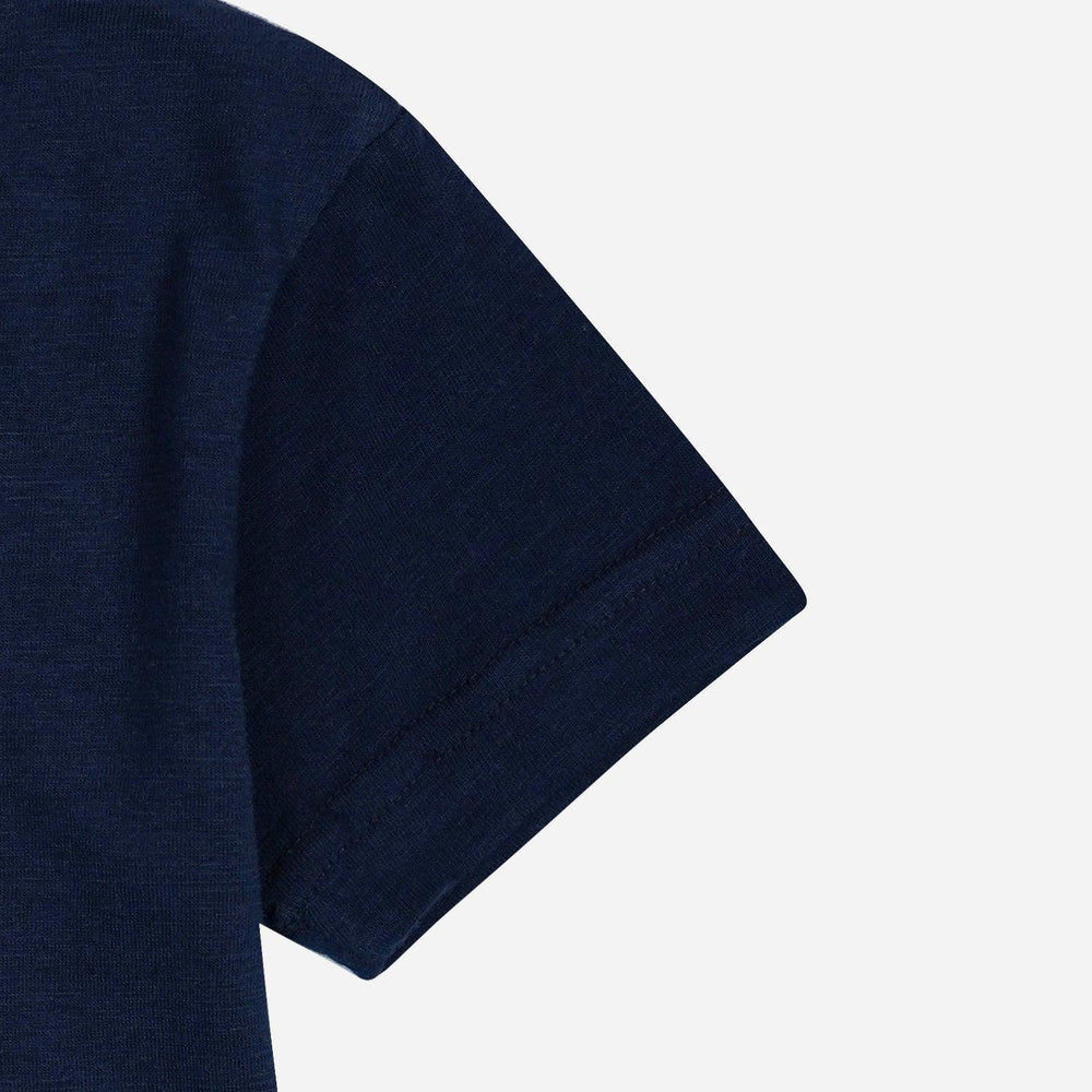Flowers summer Tee blue
