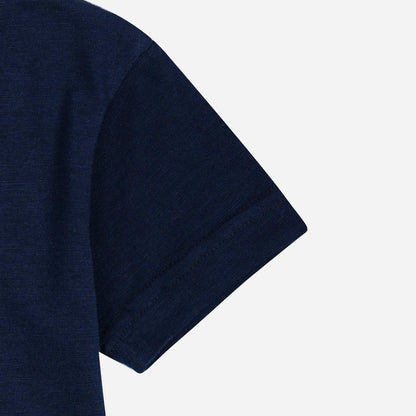 Flowers summer Tee blue