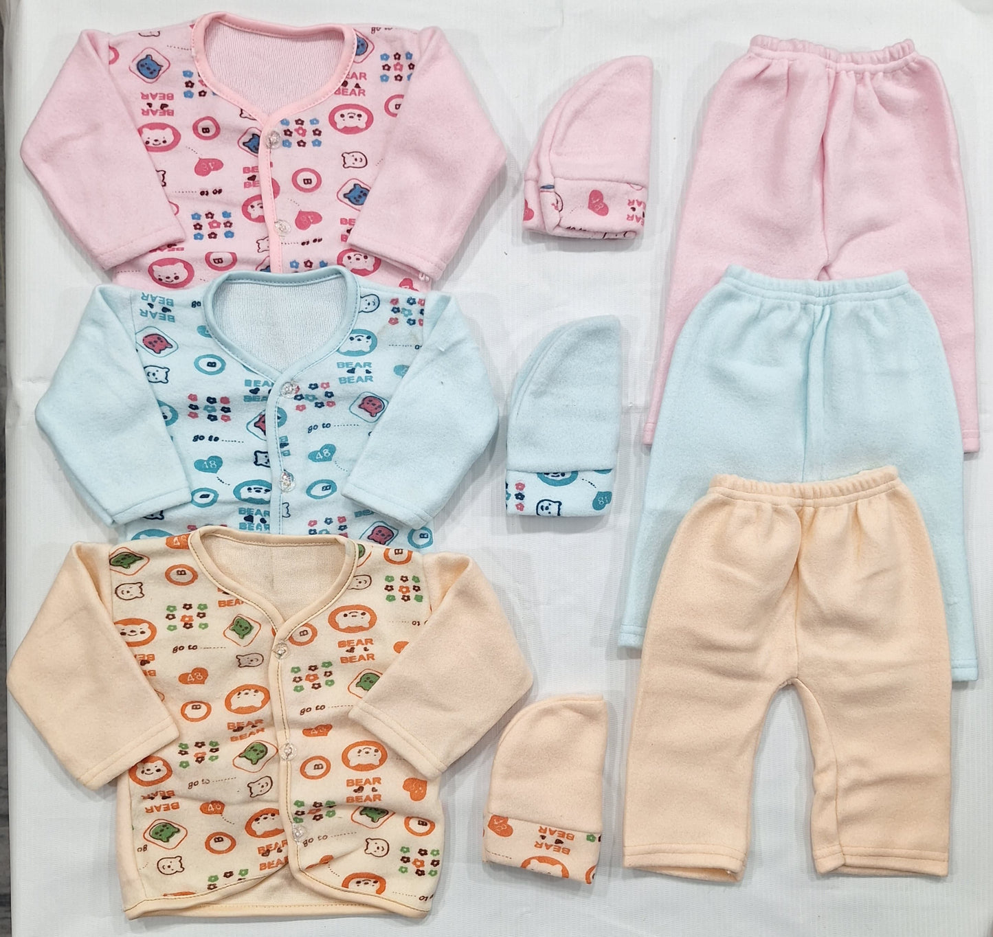 3 Baby Suits For Winter Bear