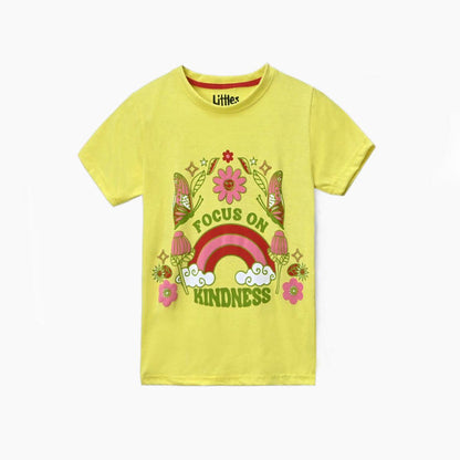 Baby dress for summer yellow flower