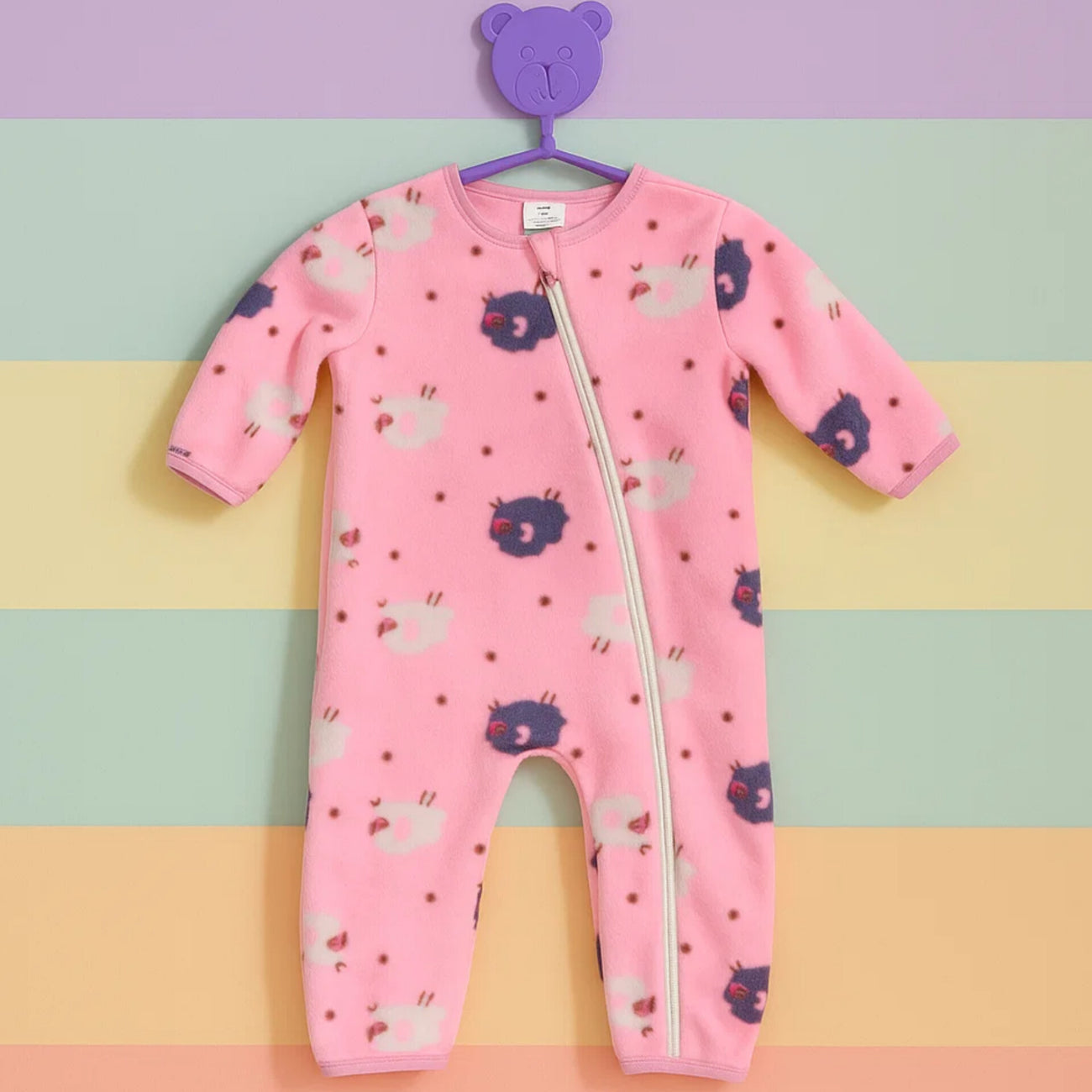 Baby Romper For Winter pink sheep vol 17-9