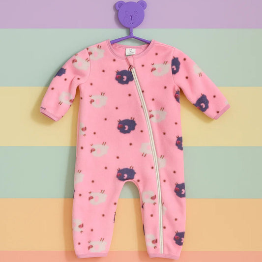 Baby Romper For Winter pink sheep vol 17-9