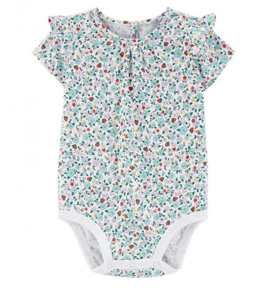 Imported Baby Body Suit Flower