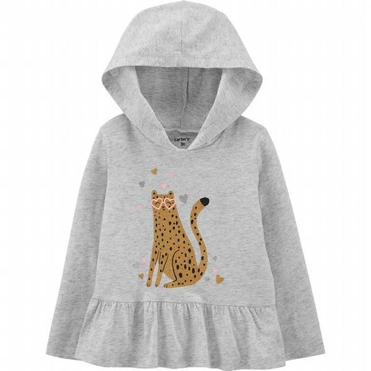 Imported Baby Hooded Shirt Cat