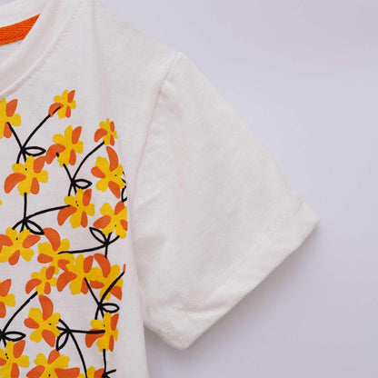 Baby dress for summer white flower girl