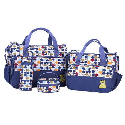 Imported Baby Bag Set Navy Blue