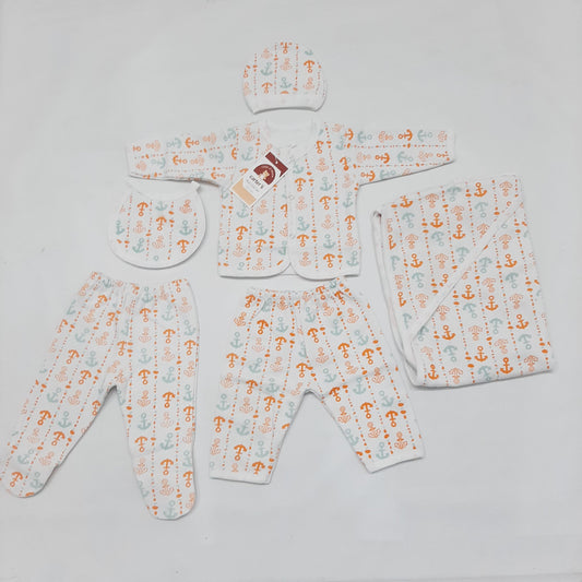 6 Pieces Baby Suit For Winter Anchors