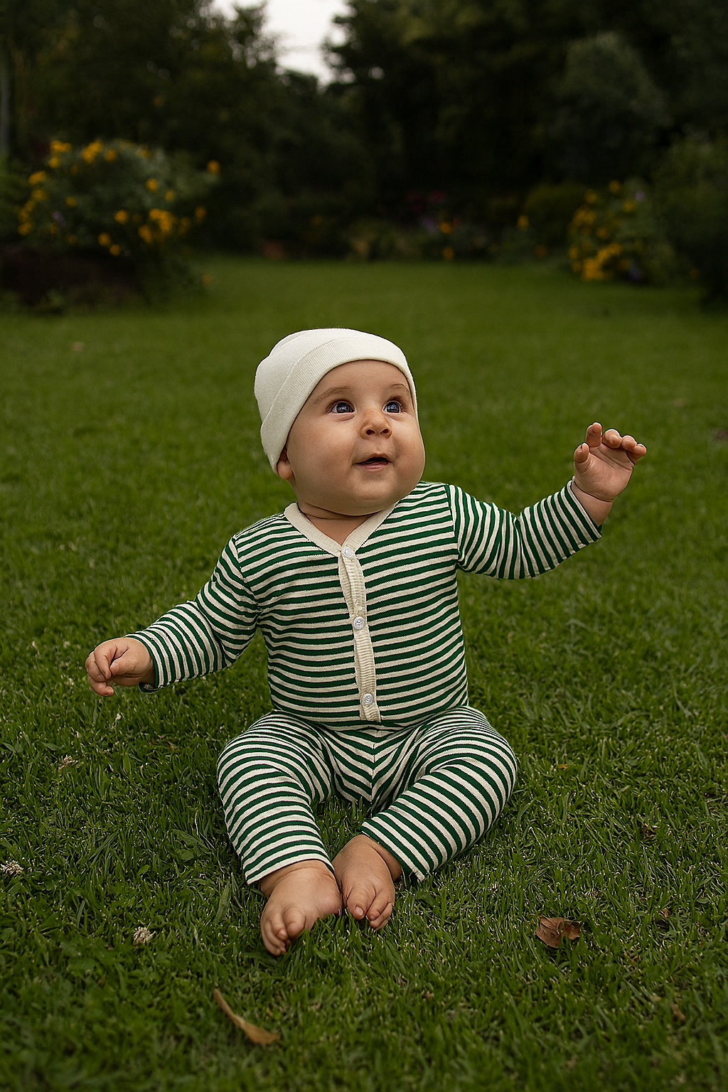 Night Suit green  lining